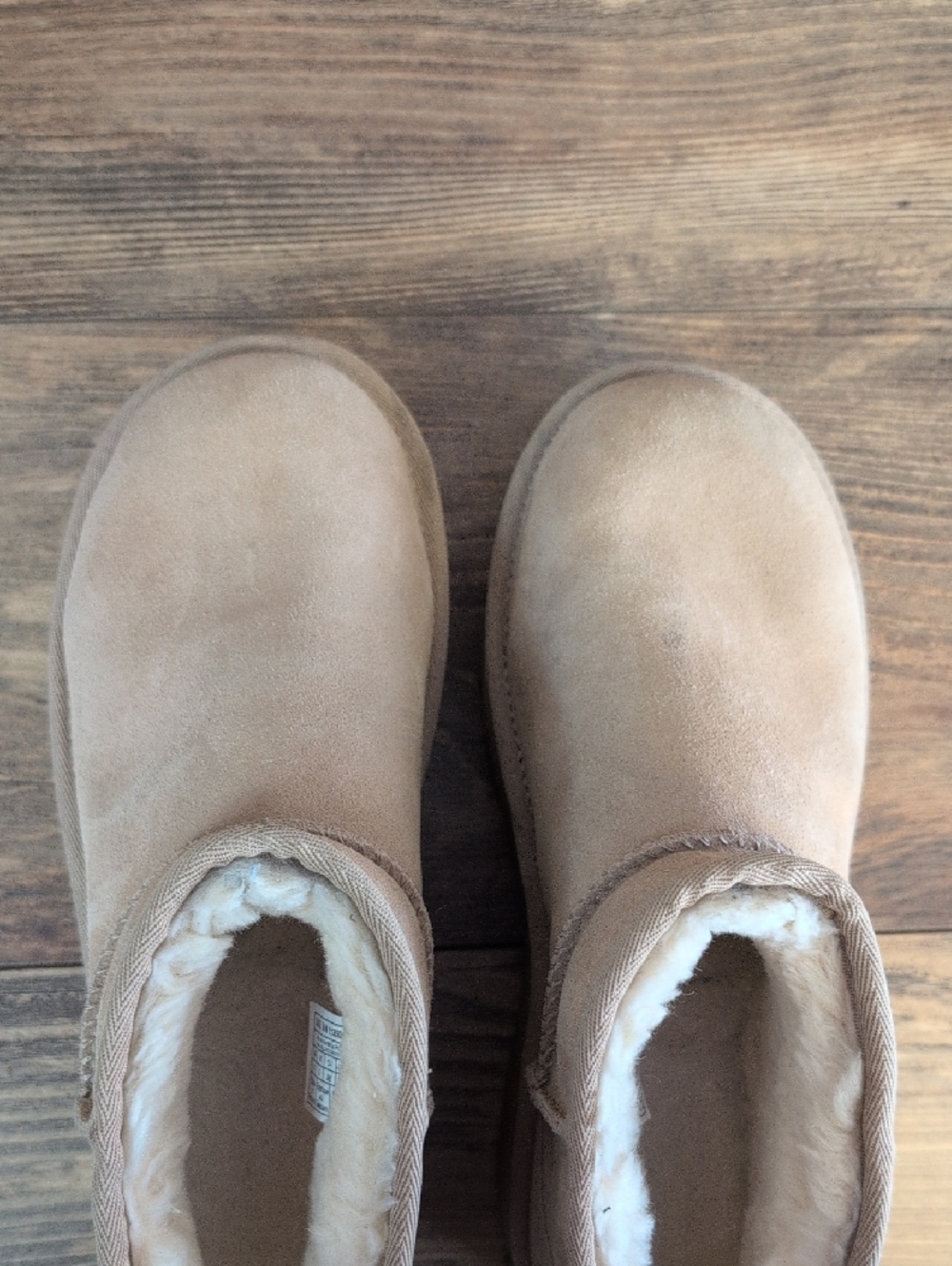 UGG Women's Classic Ultra Mini Platform Boots in Sand 7        R304 - Picture 10 of 10